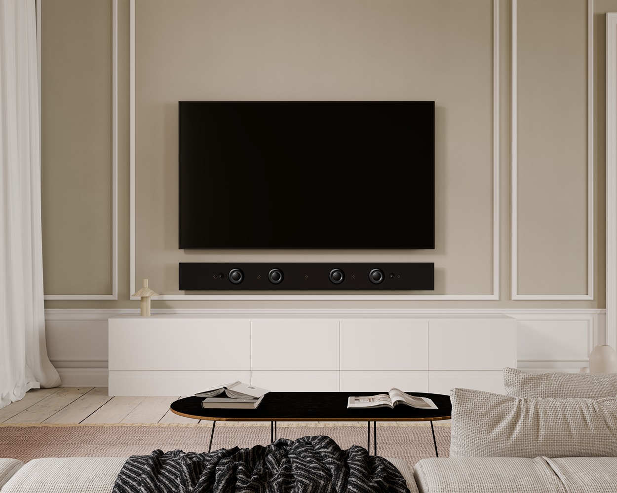 CPH-SOUNDBAR_PARIS_SATIN_LIVING_ONWALL_BLACK_SIZE_3_FRONT